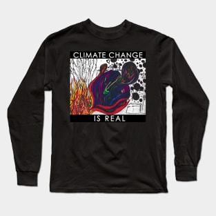 Climate Change is Real Long Sleeve T-Shirt